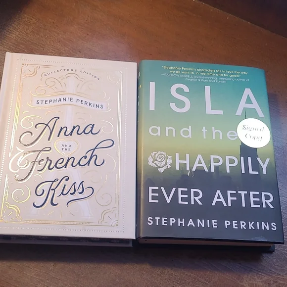 Anna and the French Kiss Collectors Isla and the Happily Ever After Books Signed - Picture 1 of 10